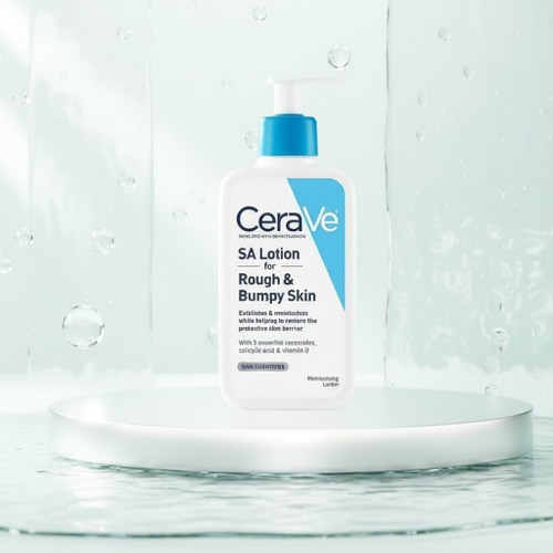 لوسیون SA سراوی CeraVe لایه برداری و آبرسانی