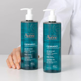 ژل شوینده اون Avene مدل کلینانس پوست چرب و مختلط ۴٠٠ میل