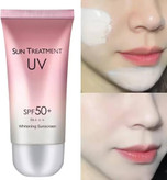 لوسیون ضد آفتاب کلاژن ساز و روشن کننده Sun Treatment UV SPF 50 کراتین کویین، محافظت کامل برای صورت و بدن، ۶٠ میل
