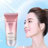 لوسیون ضد آفتاب کلاژن ساز و روشن کننده Sun Treatment UV SPF 50 کراتین کویین، محافظت کامل برای صورت و بدن، ۶٠ میل