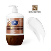 کرم پمپی مرطوب کننده و آبرسان پوست های خشک کره کاکائو رزبری ROSE BERRY ۵۰۰ میل
