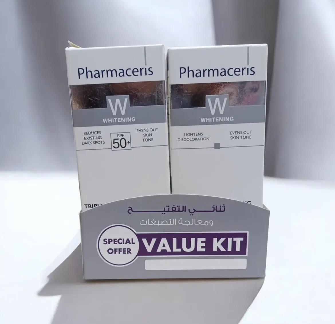 ست روز و شب ضدلک و روشن‌کننده فوق‌ تخصصی فارماسریز -Pharmaceris W