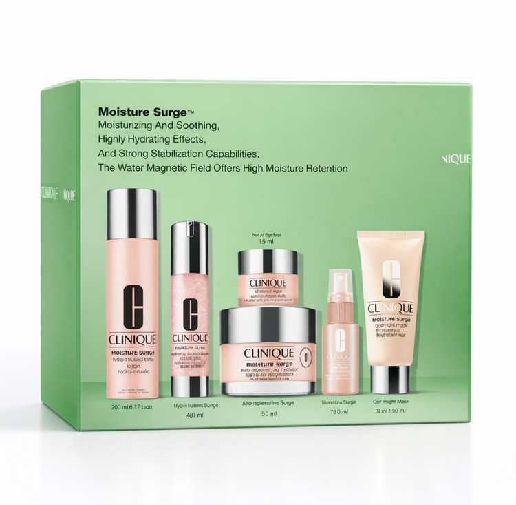 ست آبرسان کلینیک مویسچر سرج ۶ تکه | Clinique Moisture Surge